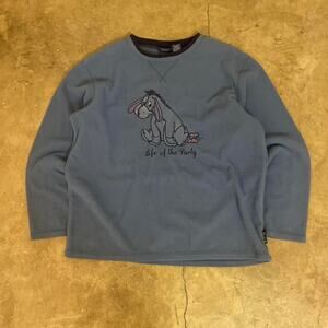 Y2K 2000s Disney Eeyore Crewneck